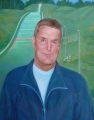 Portrait of a sports coach<br />
(2009; oil on canvas; 100х80сm)