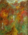 Autumn alleys<br />
(1988, oil on cardboard; 50х40сm)