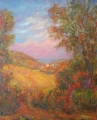 Autumn at Pechory<br />
(2002, oil on canvas, 49,5х41сm)