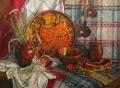 "Folk Art"<br />
(1989, oil on canvas; 51х60сm)