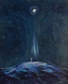 Angel Moonlight<br />
(1994, oil on canvas, 59,5х50сm)